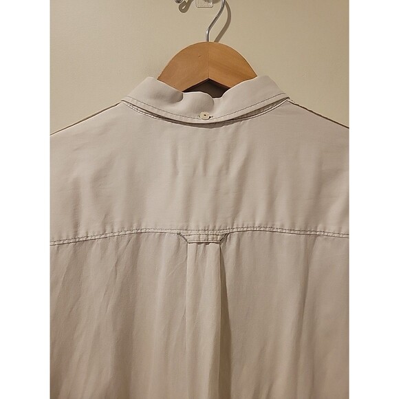 NWT Tommy Bahama Shirt Tahitian Twilly Short Sleeve Button Front XL Beige Resort - Picture 5 of 12